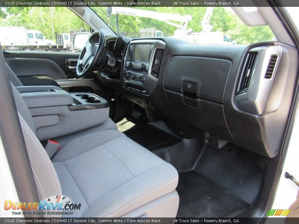 Dashboard of 2018 Chevrolet Silverado 2500HD LT Double Cab Photo #29