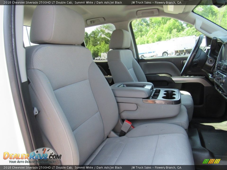 Front Seat of 2018 Chevrolet Silverado 2500HD LT Double Cab Photo #30