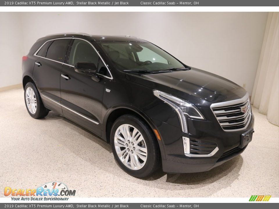 2019 Cadillac XT5 Premium Luxury AWD Stellar Black Metallic / Jet Black Photo #1