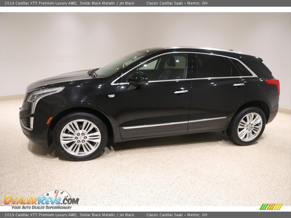 2019 Cadillac XT5 Premium Luxury AWD Stellar Black Metallic / Jet Black Photo #3