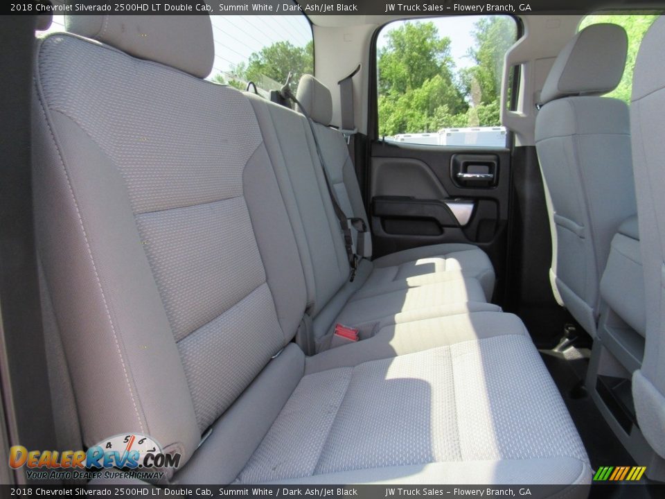 2018 Chevrolet Silverado 2500HD LT Double Cab Summit White / Dark Ash/Jet Black Photo #36