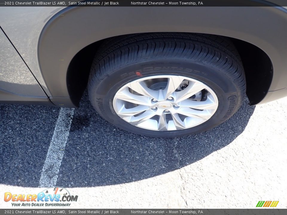 2021 Chevrolet TrailBlazer LS AWD Satin Steel Metallic / Jet Black Photo #9