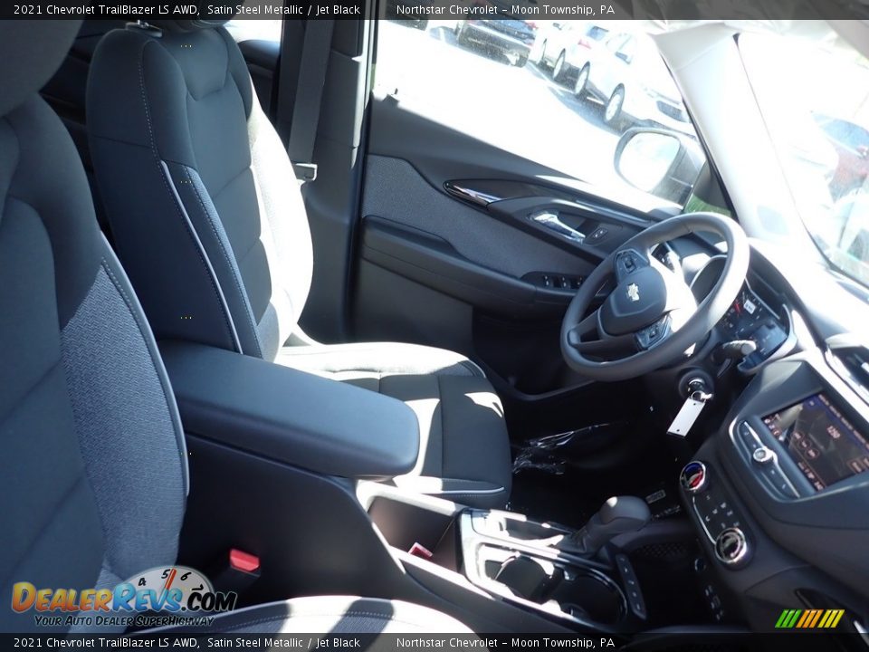 2021 Chevrolet TrailBlazer LS AWD Satin Steel Metallic / Jet Black Photo #10