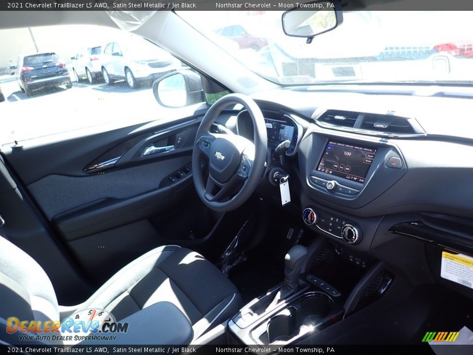 2021 Chevrolet TrailBlazer LS AWD Satin Steel Metallic / Jet Black Photo #11