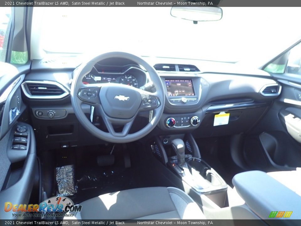 2021 Chevrolet TrailBlazer LS AWD Satin Steel Metallic / Jet Black Photo #12