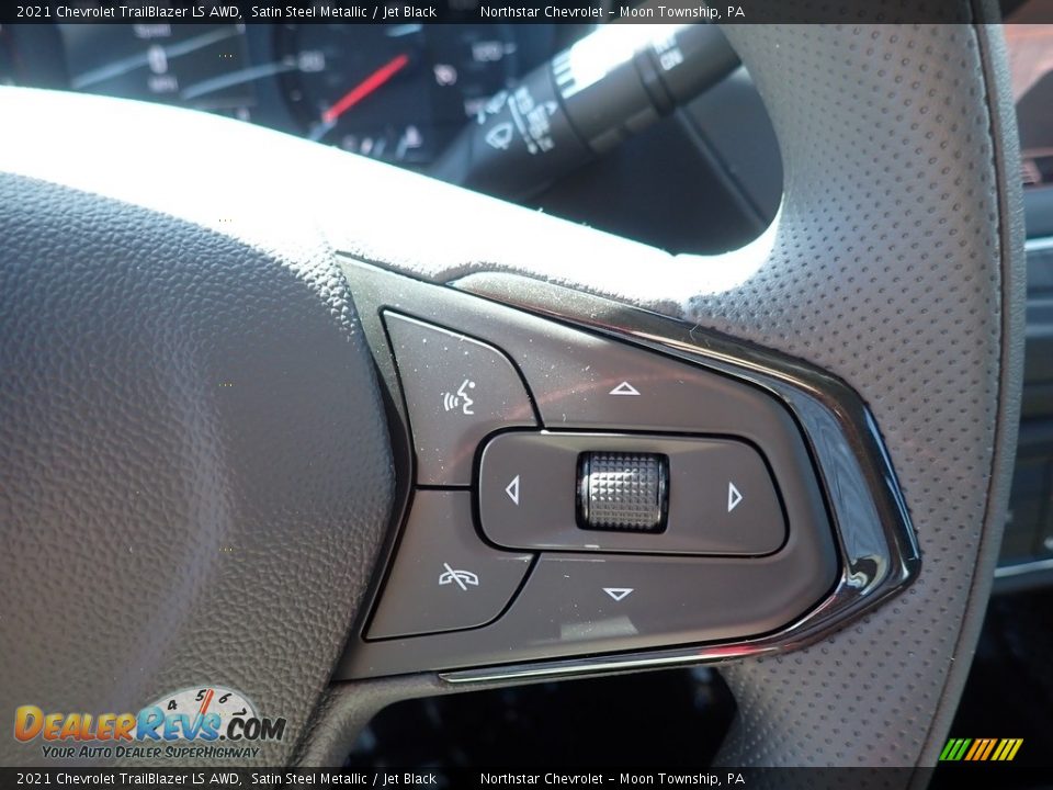 2021 Chevrolet TrailBlazer LS AWD Satin Steel Metallic / Jet Black Photo #18