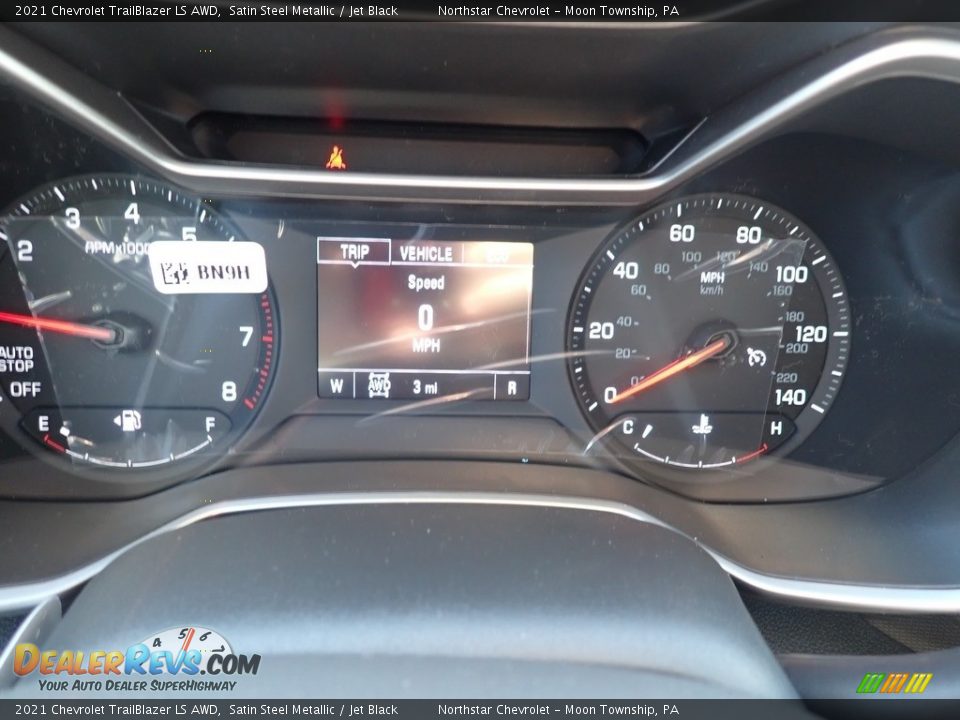 2021 Chevrolet TrailBlazer LS AWD Satin Steel Metallic / Jet Black Photo #20