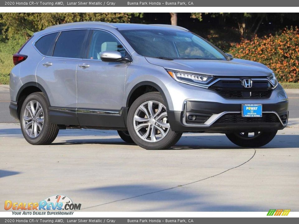 2020 Honda CR-V Touring AWD Lunar Silver Metallic / Gray Photo #2