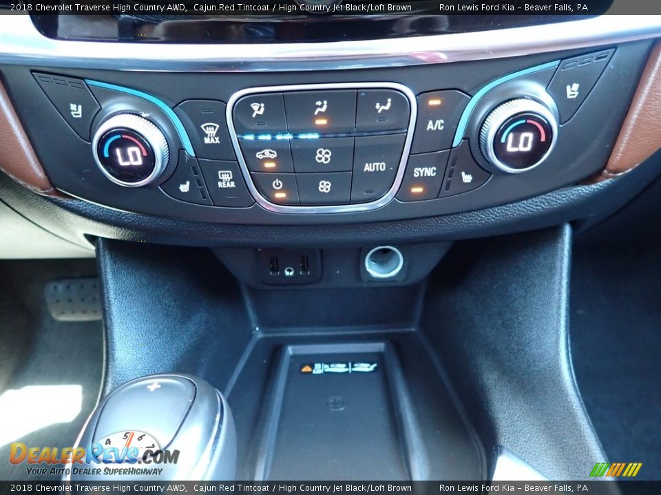 2018 Chevrolet Traverse High Country AWD Cajun Red Tintcoat / High Country Jet Black/Loft Brown Photo #18
