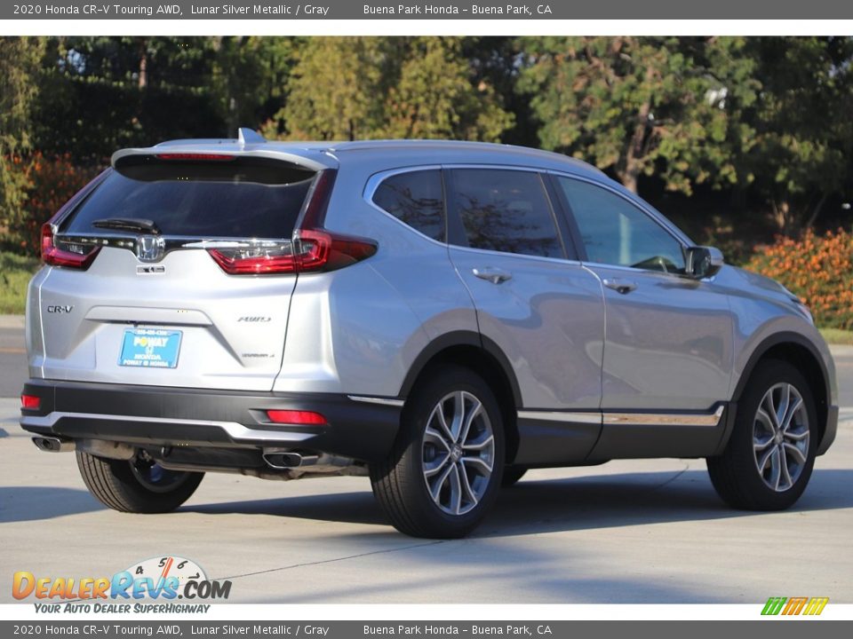 2020 Honda CR-V Touring AWD Lunar Silver Metallic / Gray Photo #6