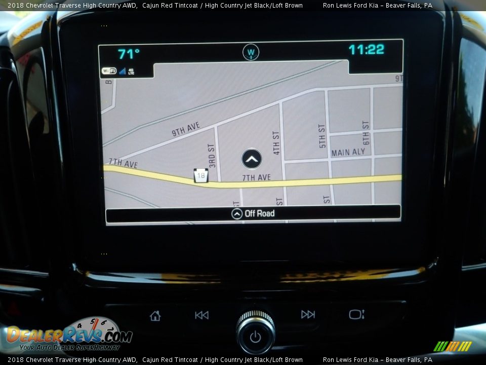 2018 Chevrolet Traverse High Country AWD Cajun Red Tintcoat / High Country Jet Black/Loft Brown Photo #19