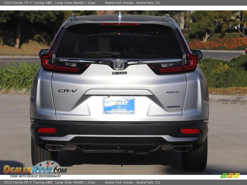 2020 Honda CR-V Touring AWD Lunar Silver Metallic / Gray Photo #7