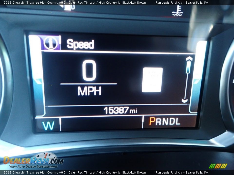 2018 Chevrolet Traverse High Country AWD Cajun Red Tintcoat / High Country Jet Black/Loft Brown Photo #20