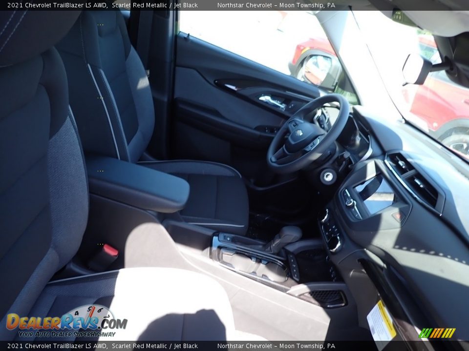 2021 Chevrolet TrailBlazer LS AWD Scarlet Red Metallic / Jet Black Photo #9