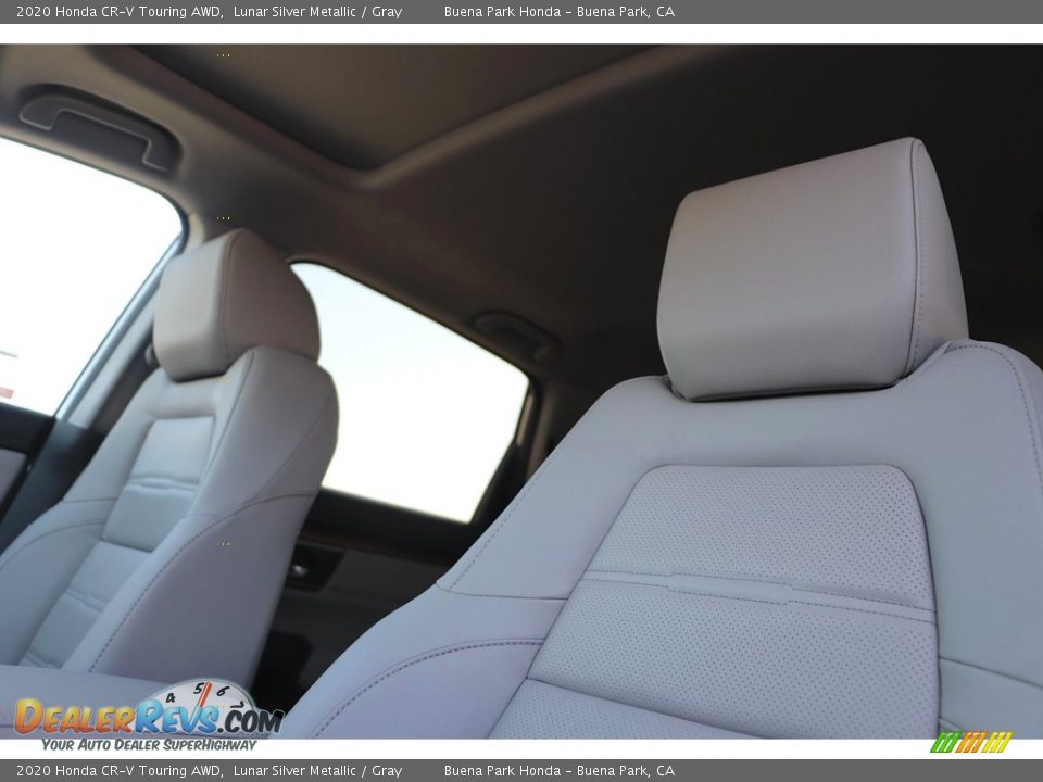2020 Honda CR-V Touring AWD Lunar Silver Metallic / Gray Photo #9