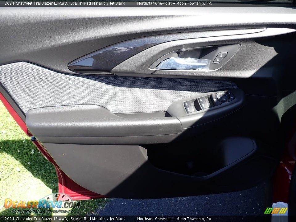 2021 Chevrolet TrailBlazer LS AWD Scarlet Red Metallic / Jet Black Photo #12
