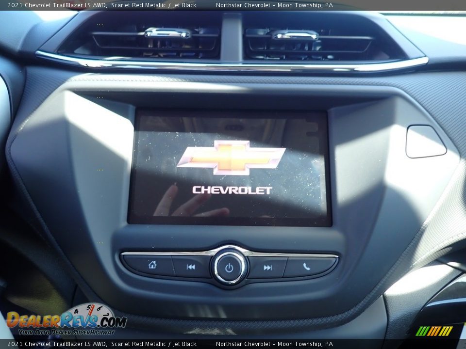2021 Chevrolet TrailBlazer LS AWD Scarlet Red Metallic / Jet Black Photo #15
