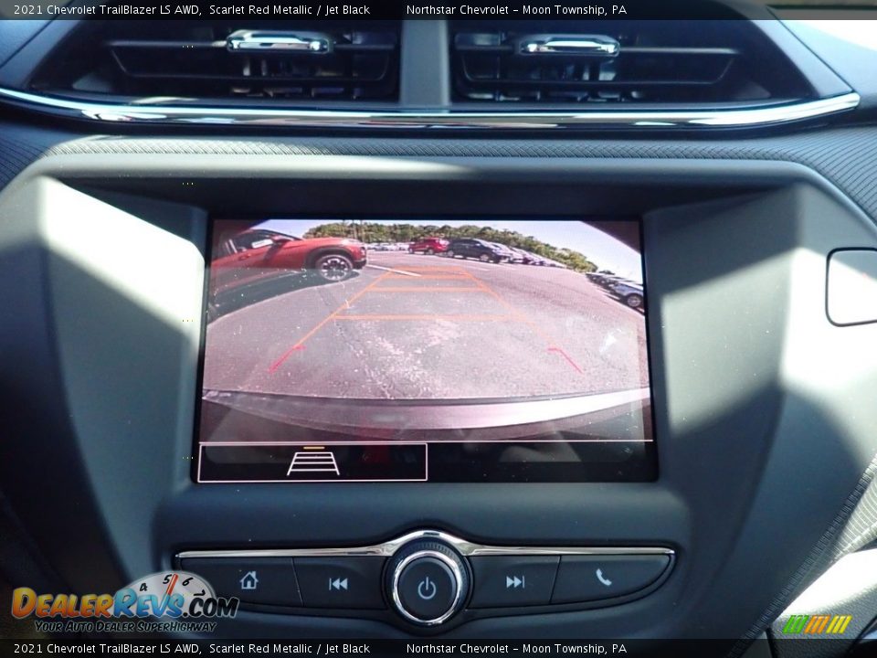 2021 Chevrolet TrailBlazer LS AWD Scarlet Red Metallic / Jet Black Photo #16
