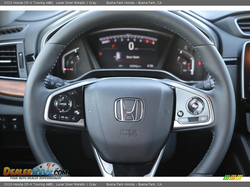 2020 Honda CR-V Touring AWD Lunar Silver Metallic / Gray Photo #15