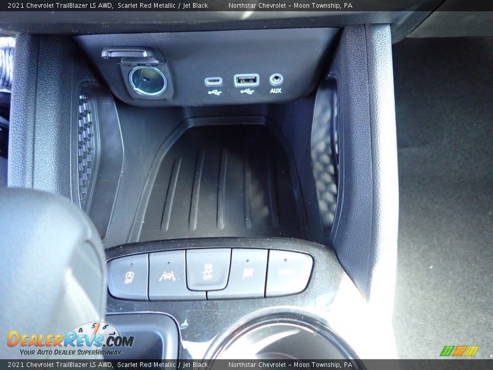 2021 Chevrolet TrailBlazer LS AWD Scarlet Red Metallic / Jet Black Photo #20