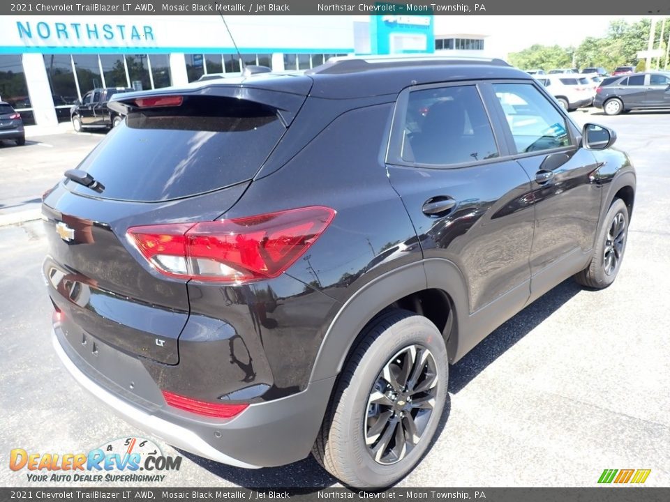 2021 Chevrolet Trailblazer LT AWD Mosaic Black Metallic / Jet Black Photo #6