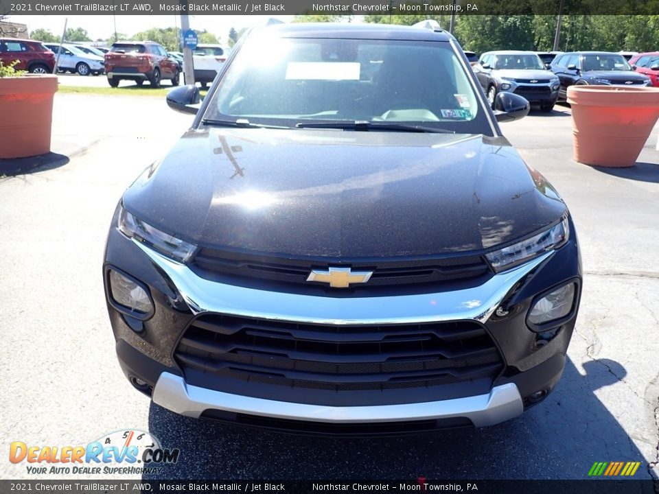 2021 Chevrolet TrailBlazer LT AWD Mosaic Black Metallic / Jet Black Photo #9