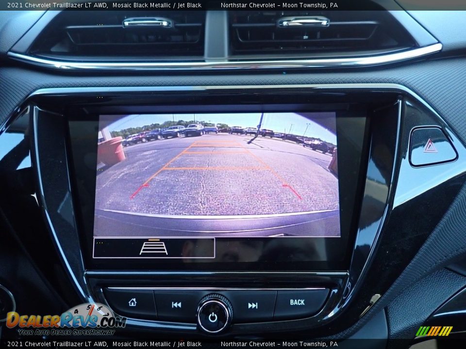2021 Chevrolet TrailBlazer LT AWD Mosaic Black Metallic / Jet Black Photo #16