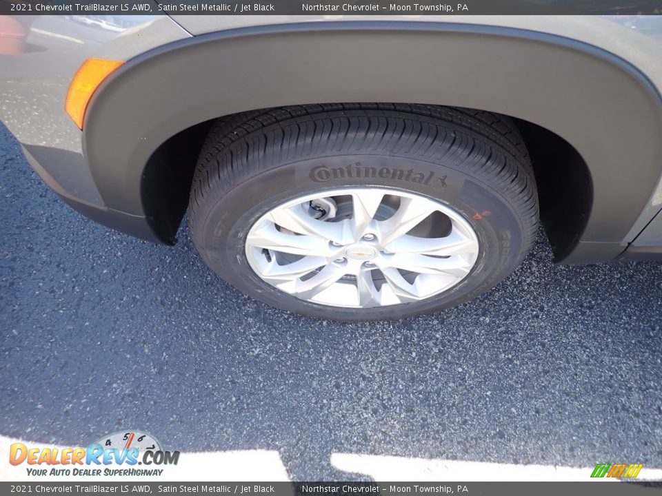 2021 Chevrolet TrailBlazer LS AWD Satin Steel Metallic / Jet Black Photo #2
