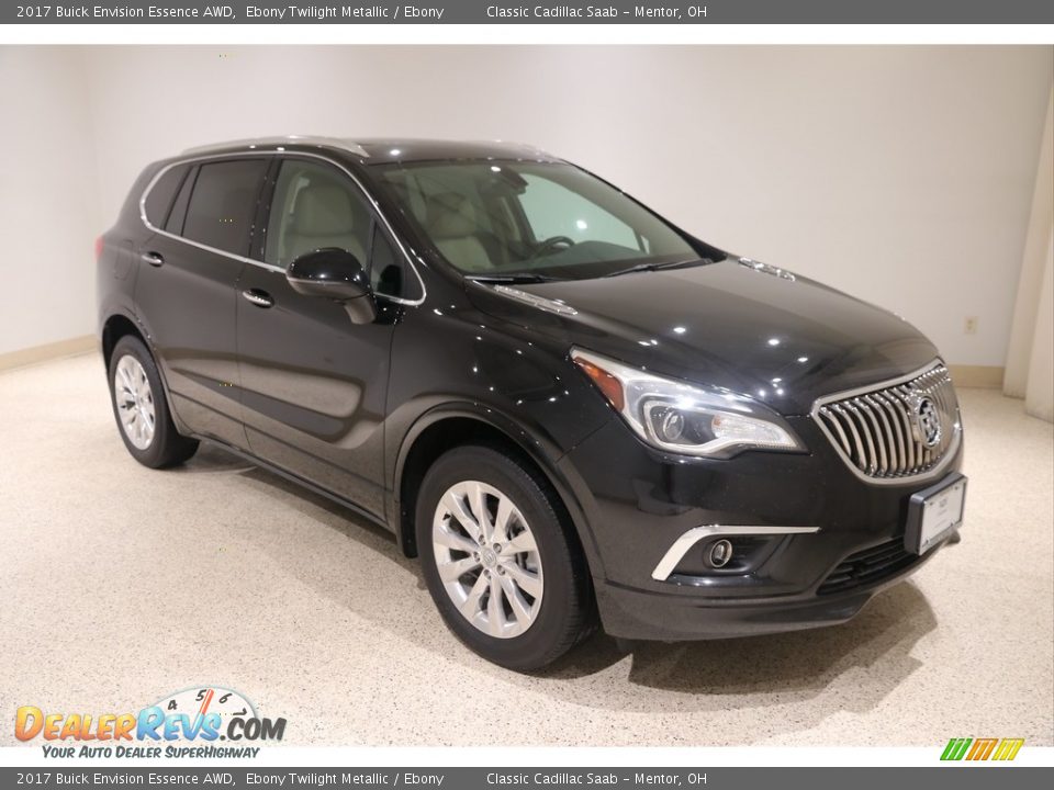 2017 Buick Envision Essence AWD Ebony Twilight Metallic / Ebony Photo #1