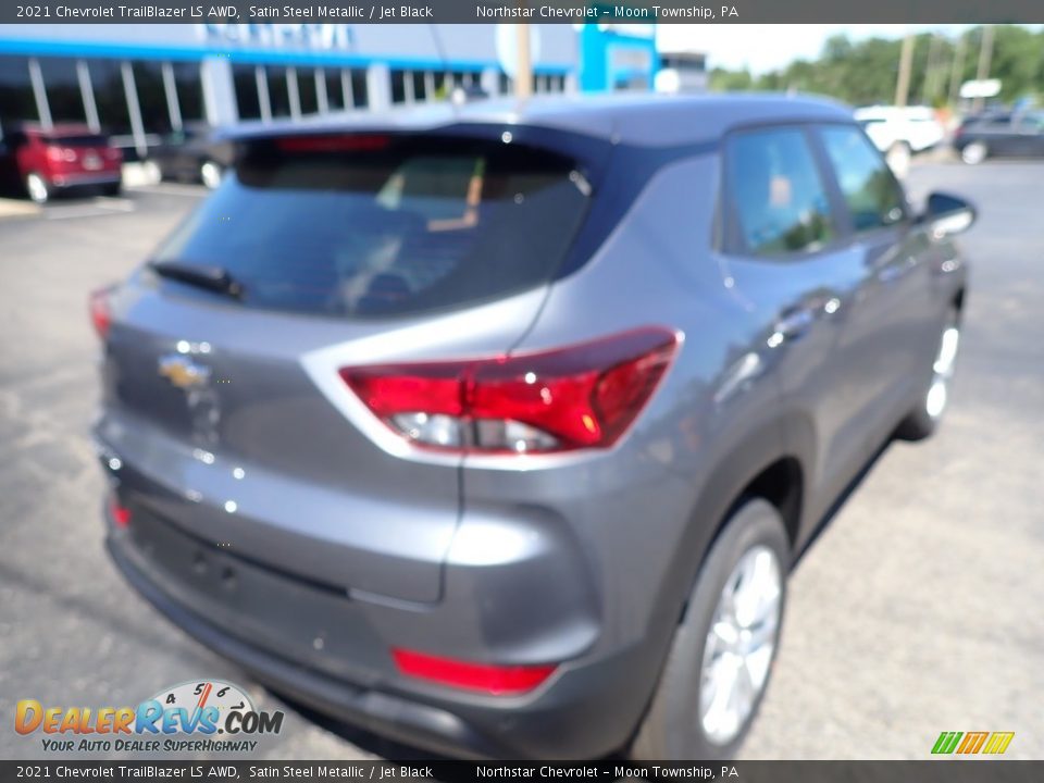 2021 Chevrolet TrailBlazer LS AWD Satin Steel Metallic / Jet Black Photo #6