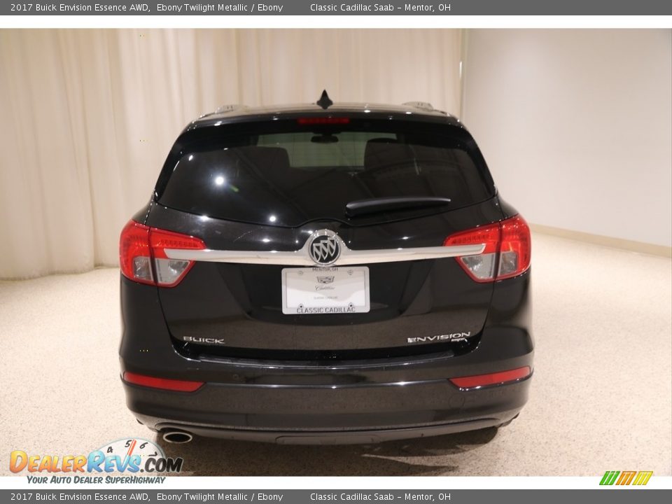 2017 Buick Envision Essence AWD Ebony Twilight Metallic / Ebony Photo #4