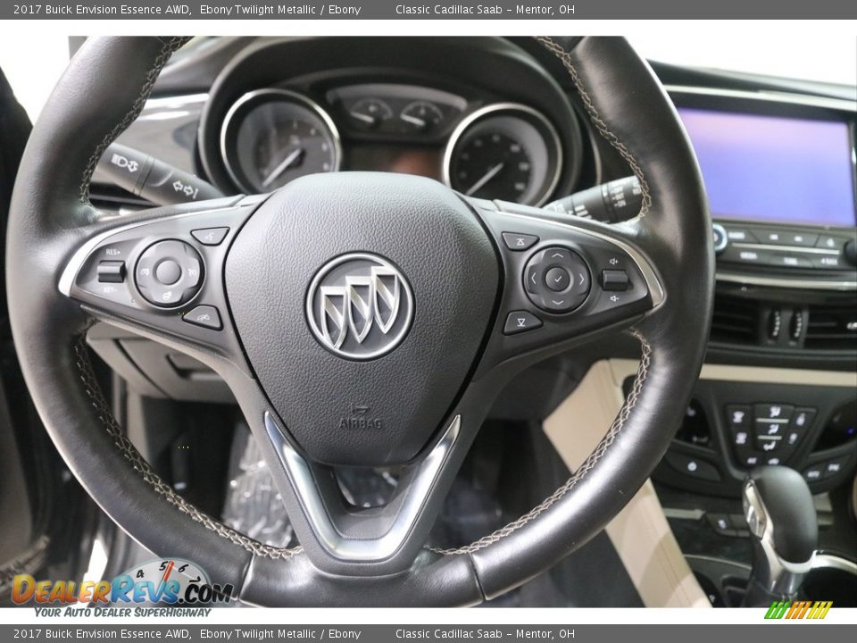 2017 Buick Envision Essence AWD Ebony Twilight Metallic / Ebony Photo #8