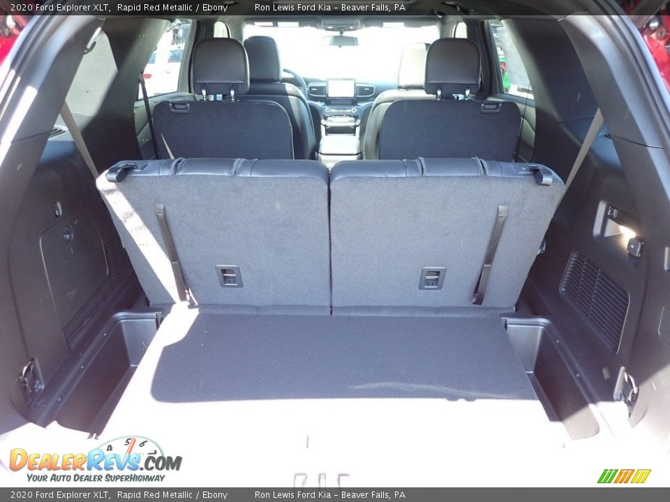 2020 Ford Explorer XLT Rapid Red Metallic / Ebony Photo #4