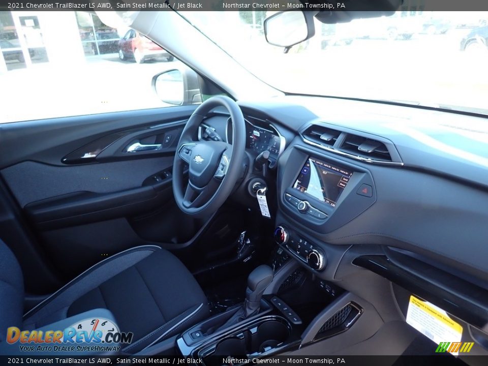 2021 Chevrolet Trailblazer LS AWD Satin Steel Metallic / Jet Black Photo #11