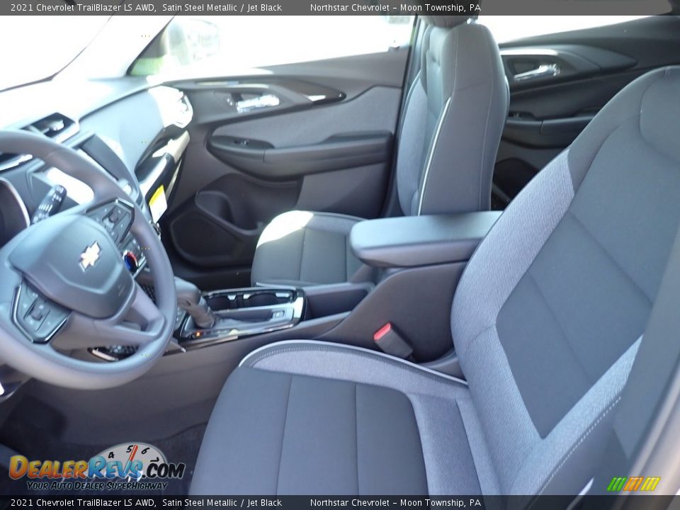 2021 Chevrolet TrailBlazer LS AWD Satin Steel Metallic / Jet Black Photo #13