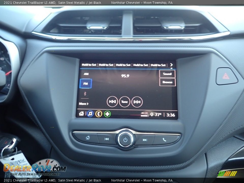 2021 Chevrolet TrailBlazer LS AWD Satin Steel Metallic / Jet Black Photo #15