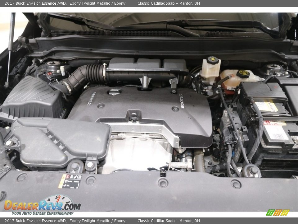 2017 Buick Envision Essence AWD Ebony Twilight Metallic / Ebony Photo #19