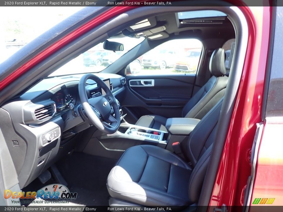 2020 Ford Explorer XLT Rapid Red Metallic / Ebony Photo #13