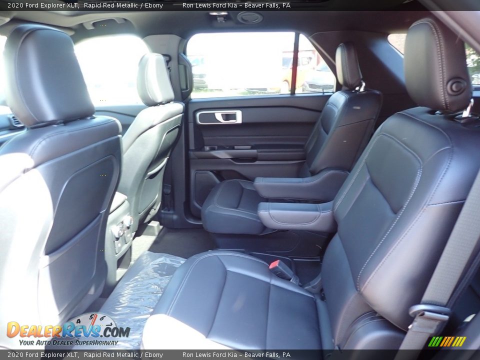 2020 Ford Explorer XLT Rapid Red Metallic / Ebony Photo #14