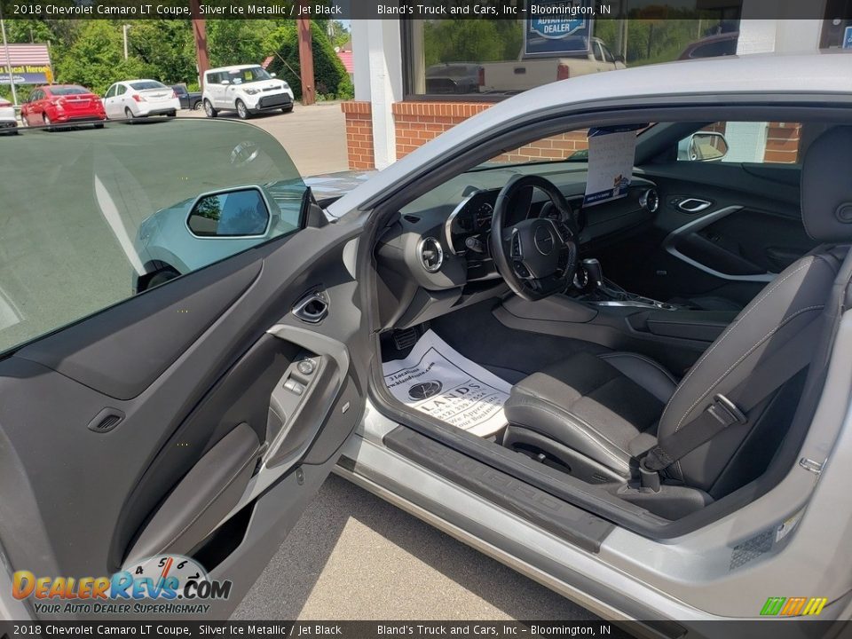 2018 Chevrolet Camaro LT Coupe Silver Ice Metallic / Jet Black Photo #3