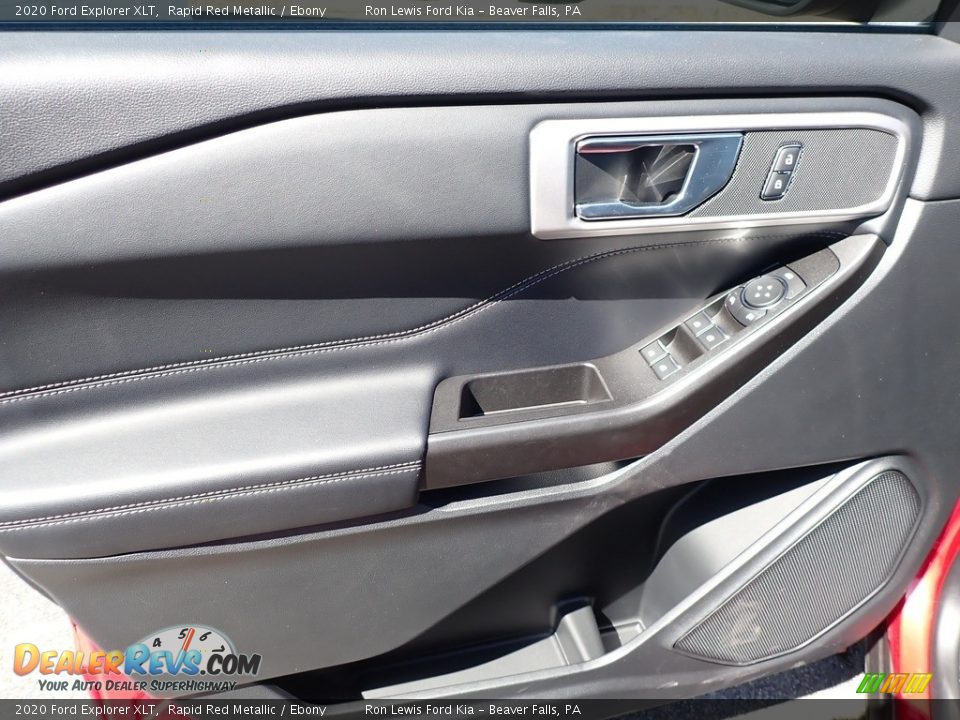 2020 Ford Explorer XLT Rapid Red Metallic / Ebony Photo #17