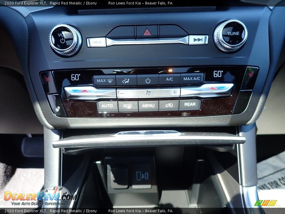 2020 Ford Explorer XLT Rapid Red Metallic / Ebony Photo #20