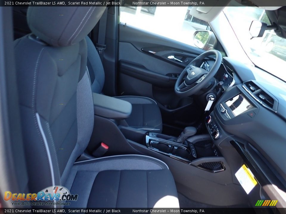 2021 Chevrolet TrailBlazer LS AWD Scarlet Red Metallic / Jet Black Photo #10