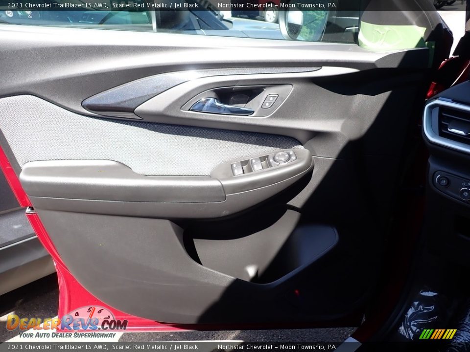 2021 Chevrolet TrailBlazer LS AWD Scarlet Red Metallic / Jet Black Photo #12