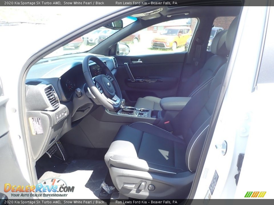 2020 Kia Sportage SX Turbo AWD Snow White Pearl / Black Photo #13