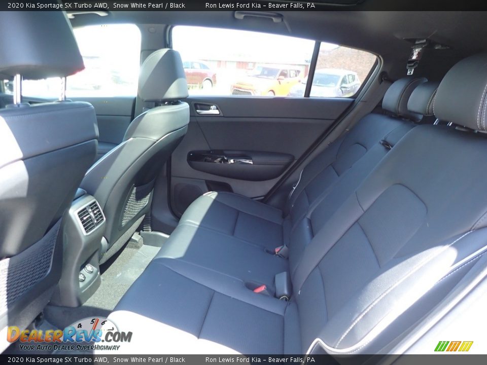 2020 Kia Sportage SX Turbo AWD Snow White Pearl / Black Photo #14