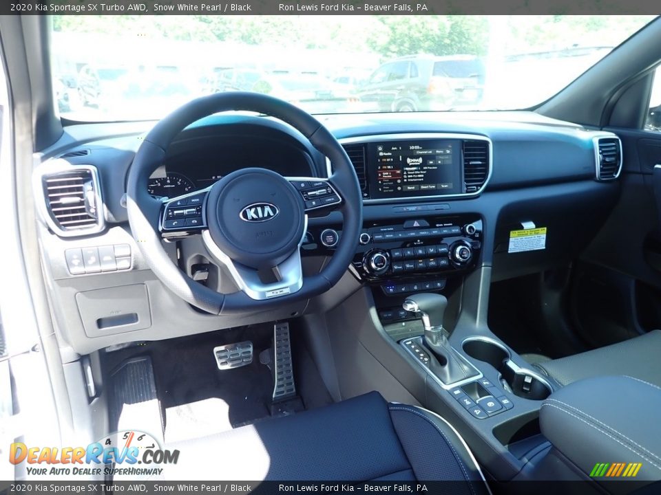 Dashboard of 2020 Kia Sportage SX Turbo AWD Photo #15