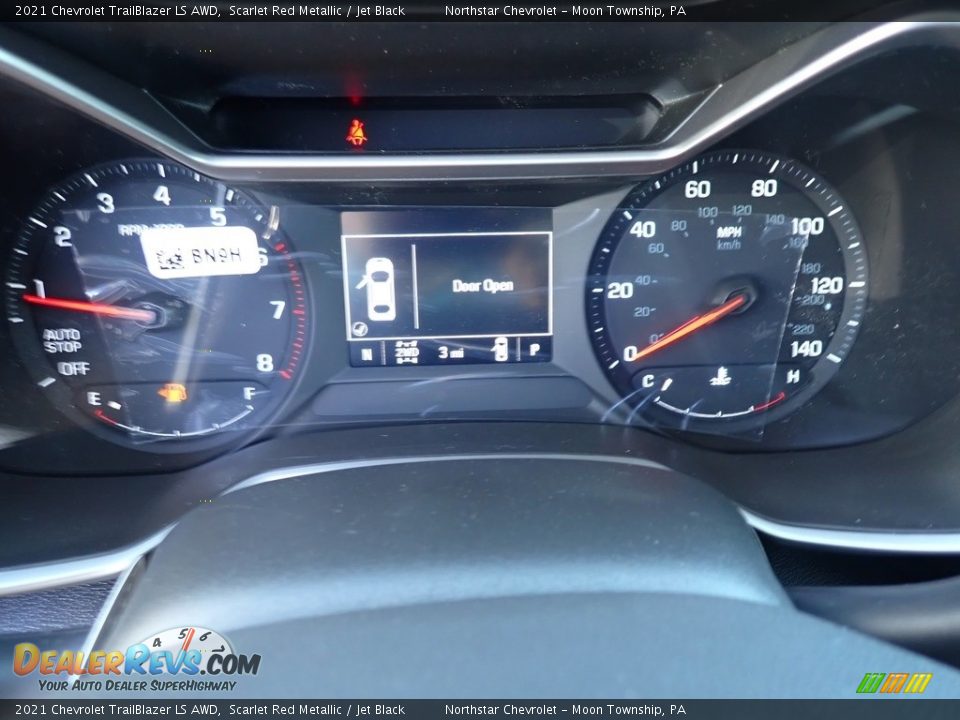 2021 Chevrolet TrailBlazer LS AWD Scarlet Red Metallic / Jet Black Photo #19