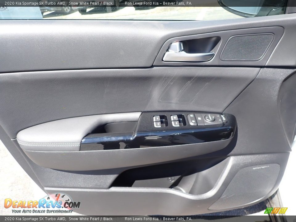 2020 Kia Sportage SX Turbo AWD Snow White Pearl / Black Photo #16