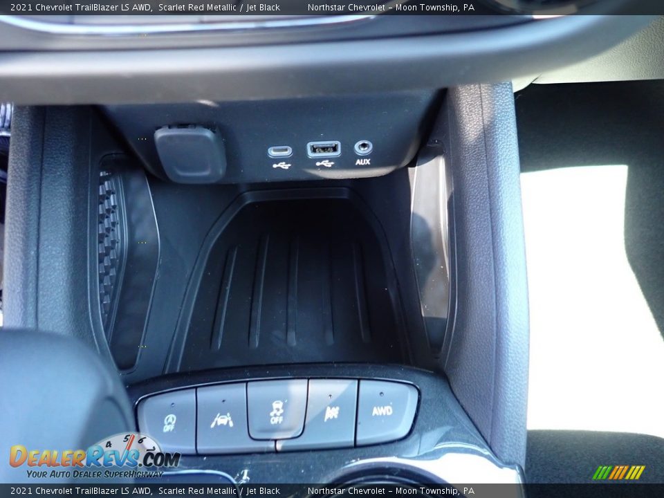 2021 Chevrolet TrailBlazer LS AWD Scarlet Red Metallic / Jet Black Photo #20